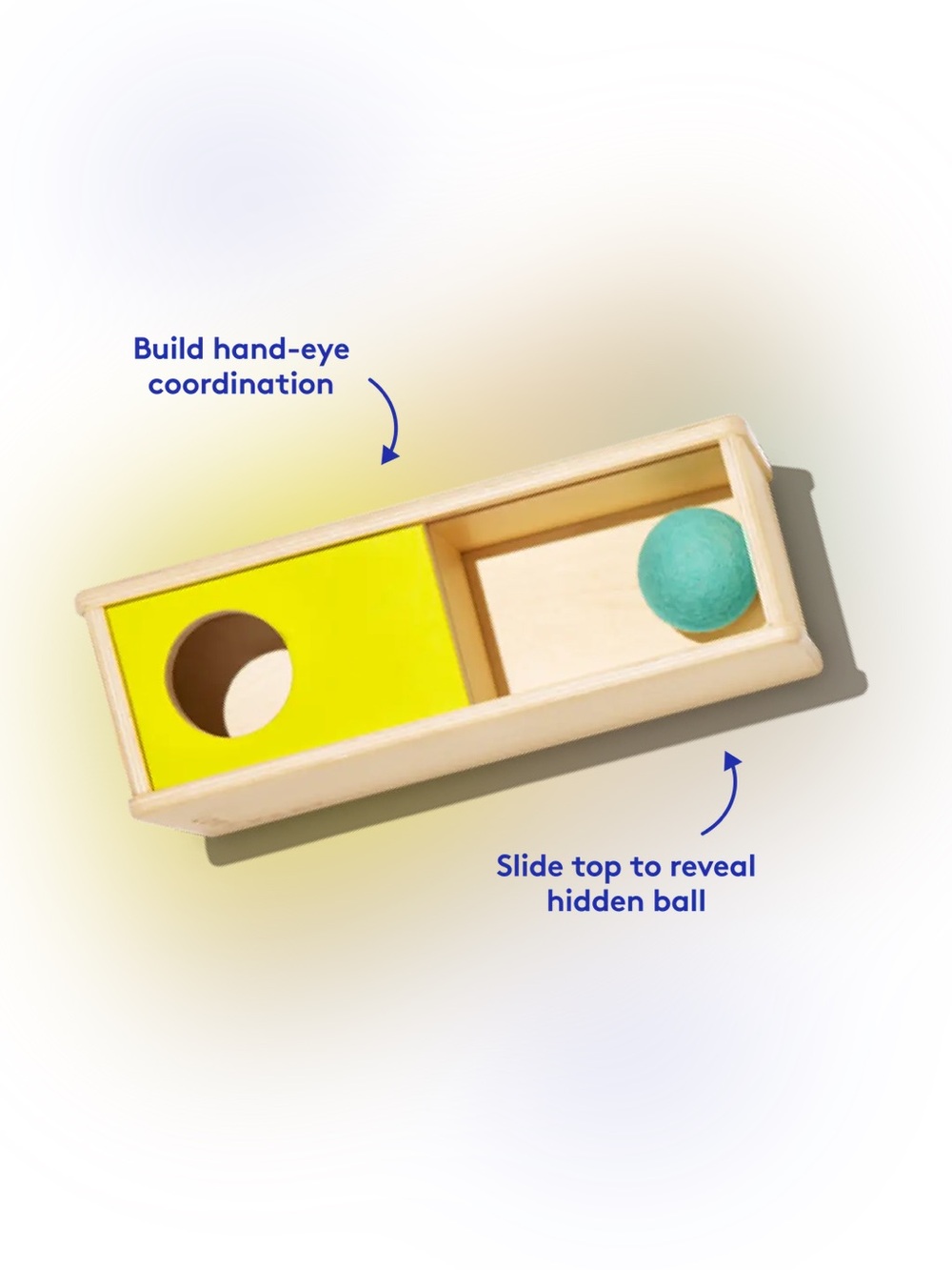 Sliding Top Box from Lovevery "The Thinker" Playkit (11-12m)